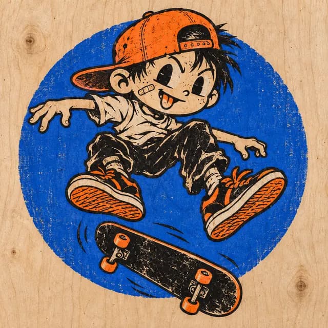 Shred mascot